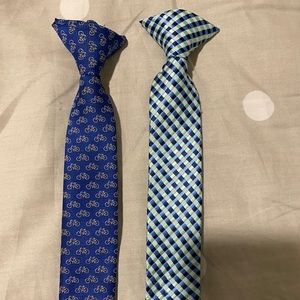Boys clip on ties